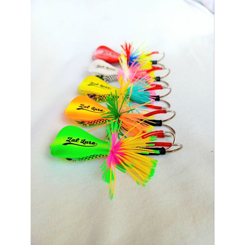 Jump Frog Topi 3.5 cm Double Hook VMC