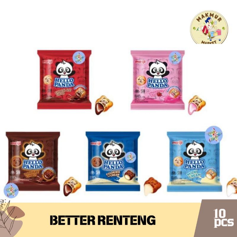 

hello panda Cookies renteng pack isi 10 pcs @10gr