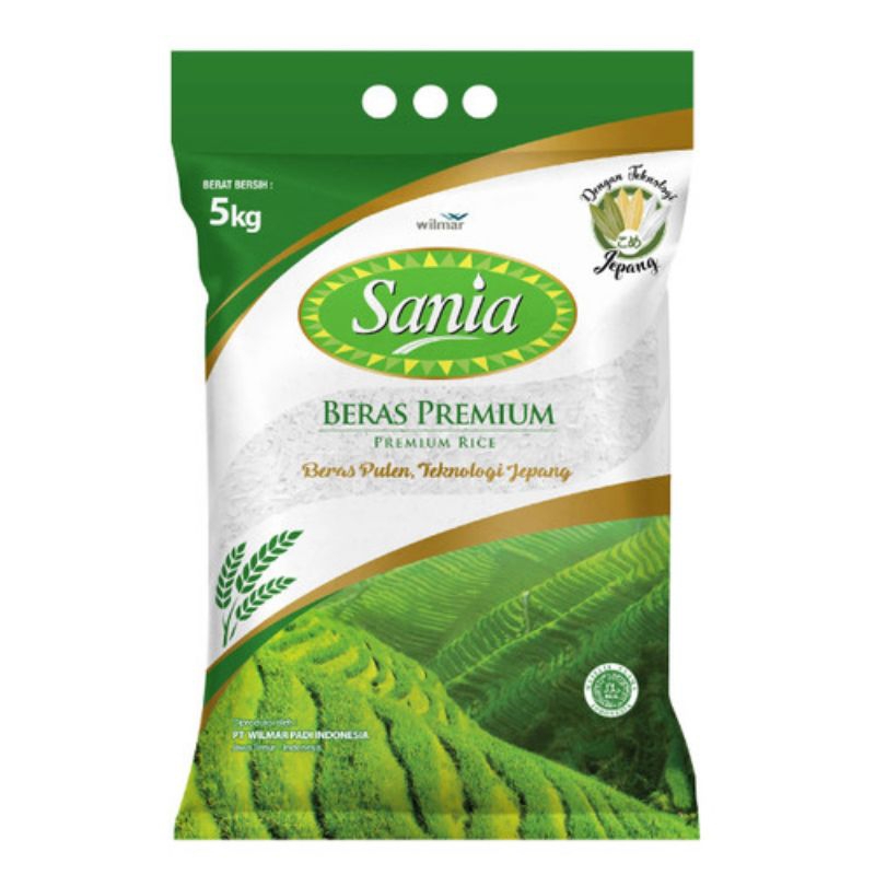

Beras Sania 5 kg / Beras Premium Sania 5kg