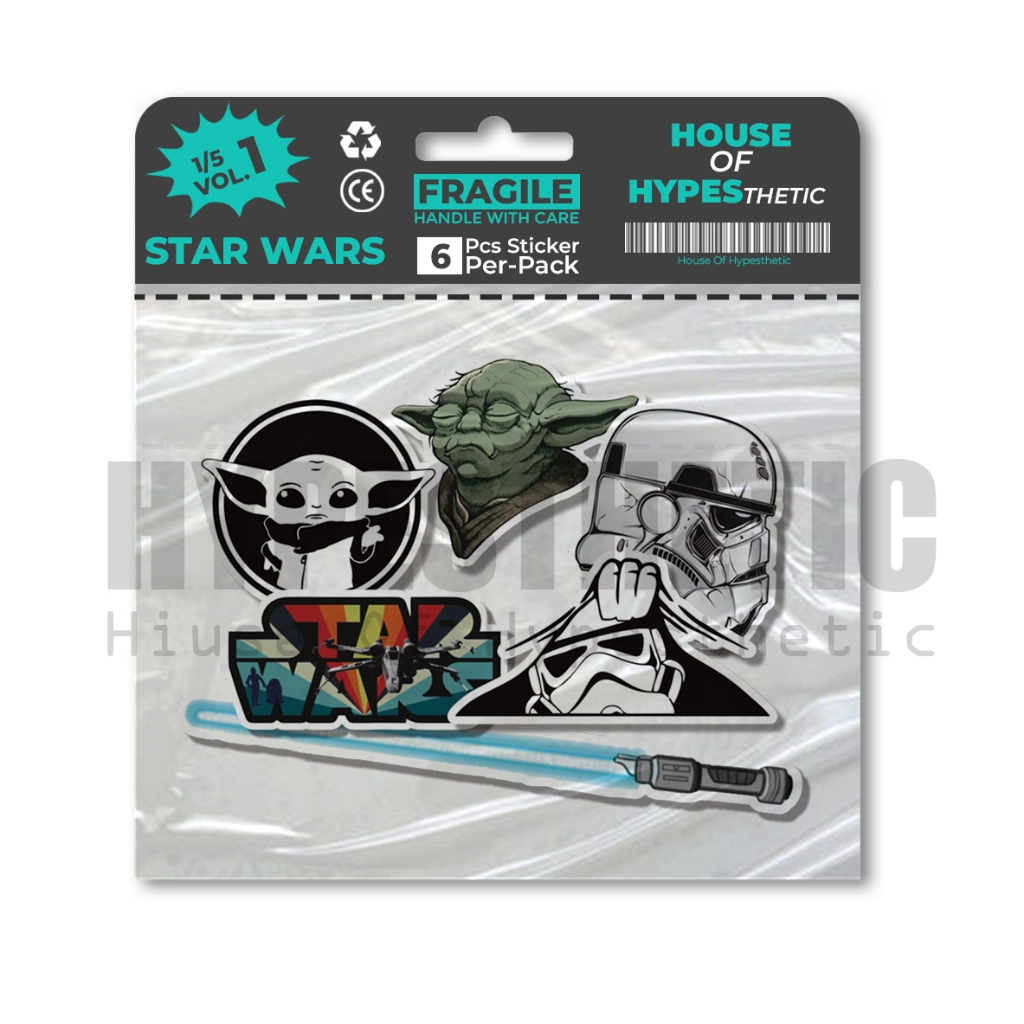 

Sticker Hypebeast and Aesthetic Hypesthetic Waterprooft untuk Case Hp, Laptop, dsb || STAR WARS V.1