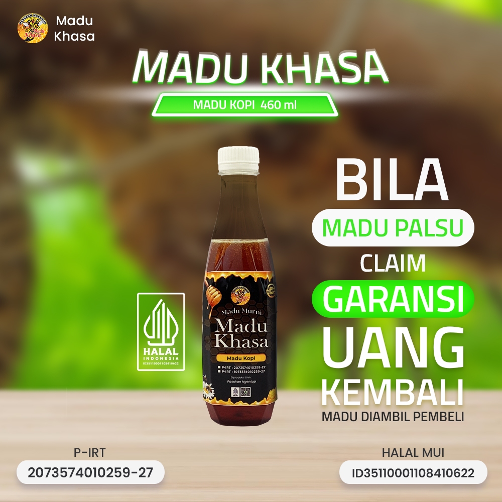 

MADU KOPI PREMIUM | Kaya Manfaat untuk Kesehatan Optimal – MADU KHASA 460 ML