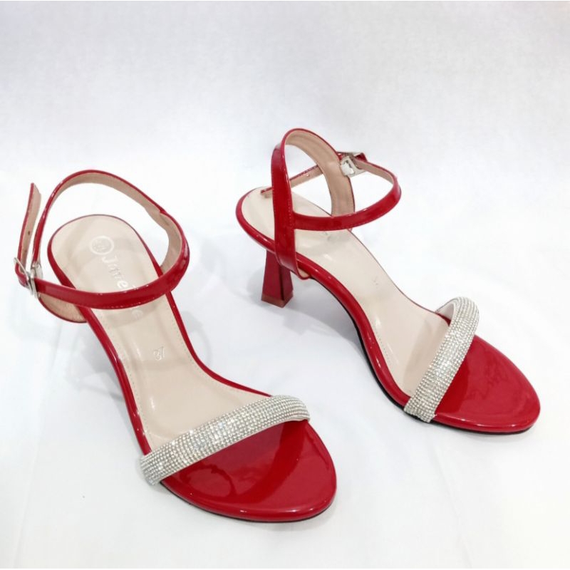 Javeline JASMINE  Sandal Heels Tali 6cm // Heels Kerja // Heels Kantor // Heels Kuliah // Heels Wisu