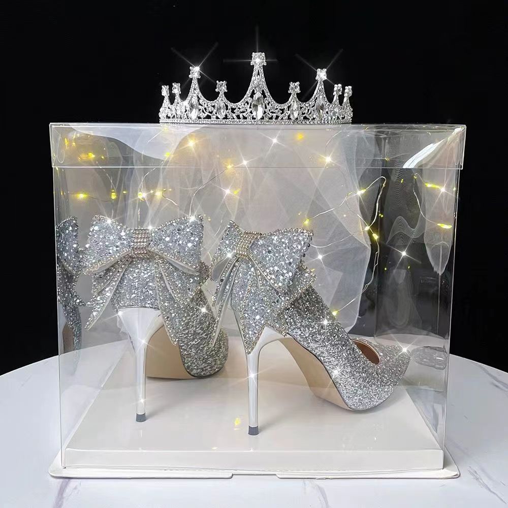 PROMO [COD-Milady] High Heels Wanita Cantik Terbaru Sendal Pesta Hak Tinggi Sepatu Sepatu Sandal