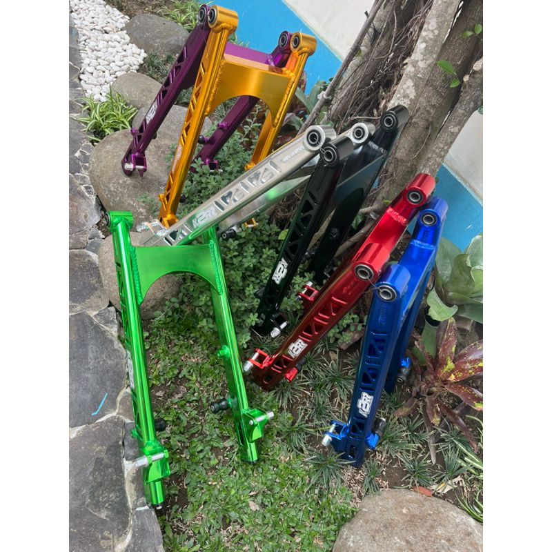 SWING ARM K2R KAWAHARA ARM DRAGBIKE JUPITER ALUMUNIUM LENGAN AYUN FIZ R LONG ARM 52CM MURAH KAWAHARA
