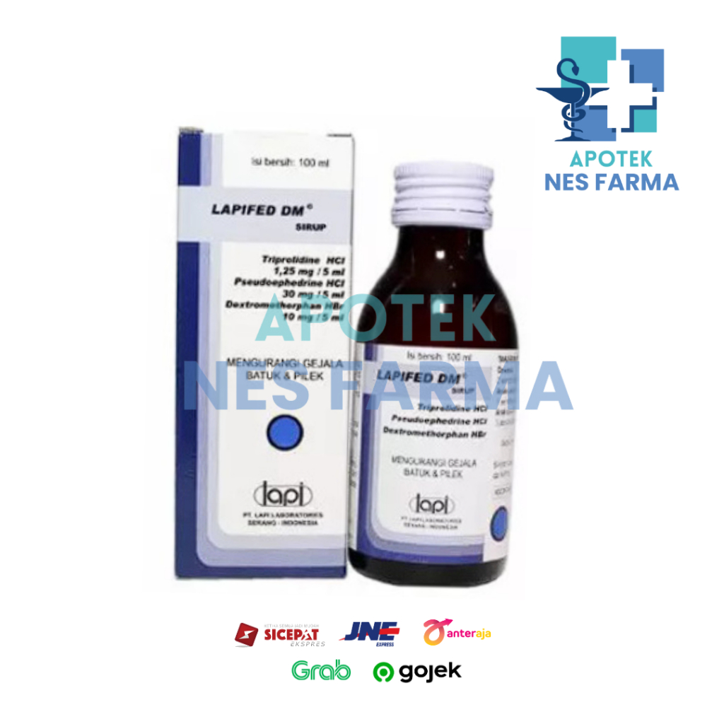 LAPIFED DM SIRUP 60 ML || Flu