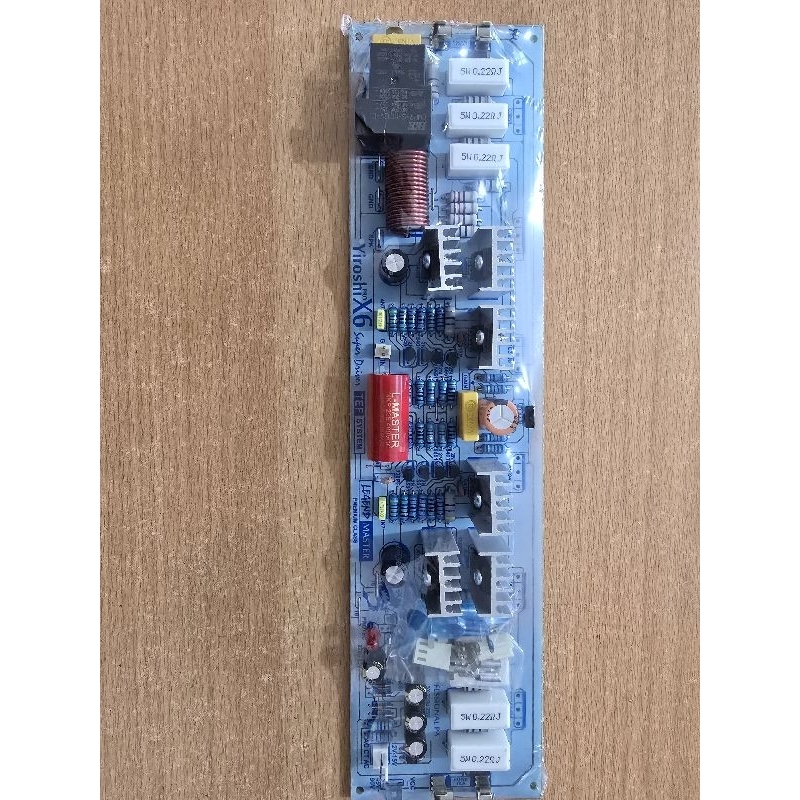 SUPER DRIVER PROFESSIONAL POWER AMPLIFIER SUBWOOFER YIROSHI X6 MIN TR FINAL
