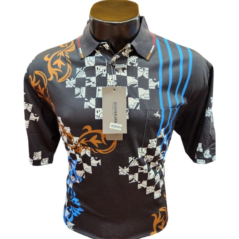 Kaos kerah batik# 2508