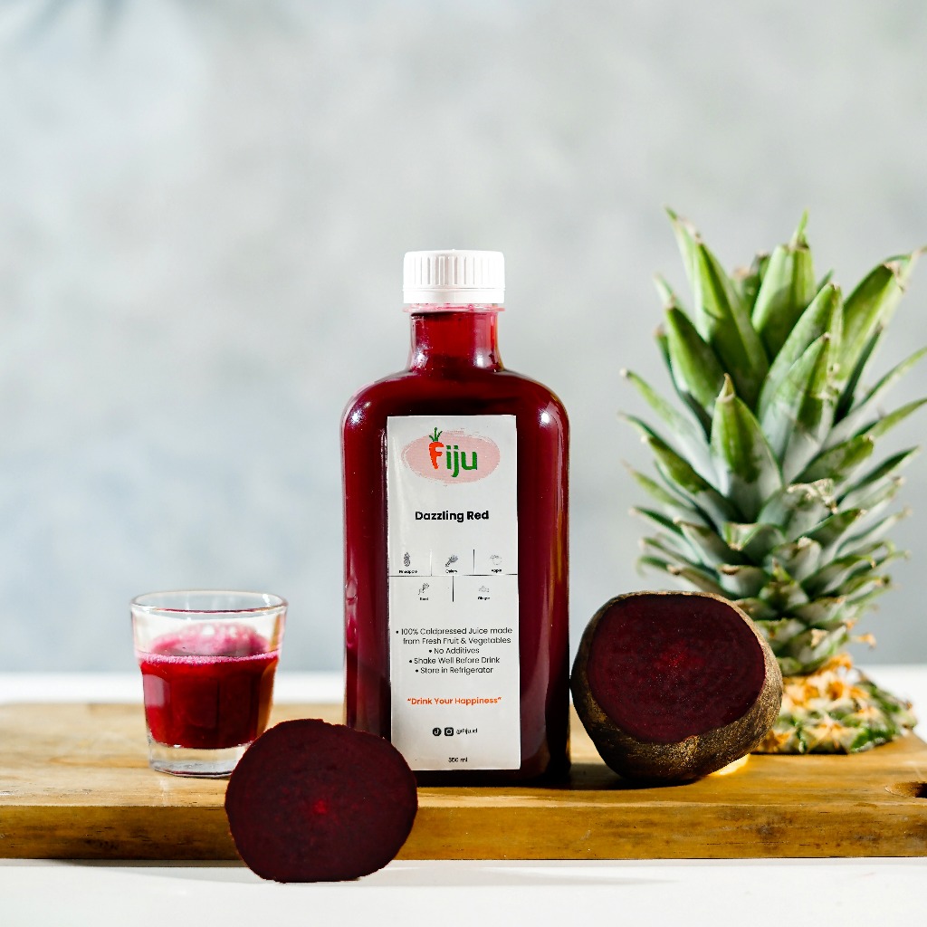 

Cold Pressed Juice Buah dan Sayur segar | Dazzling red (350ML) FIJU