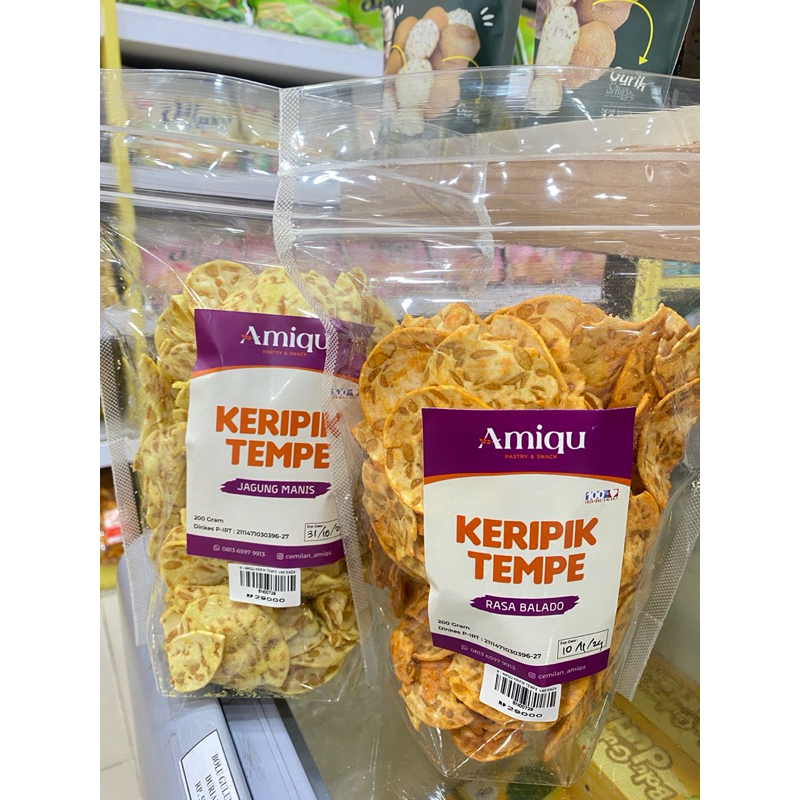 

Keripik tempe amique