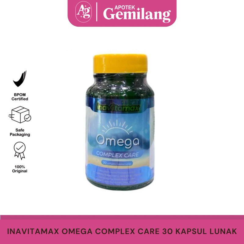 Inavitamax Omega Complex Care 30 Kapsul Lunak