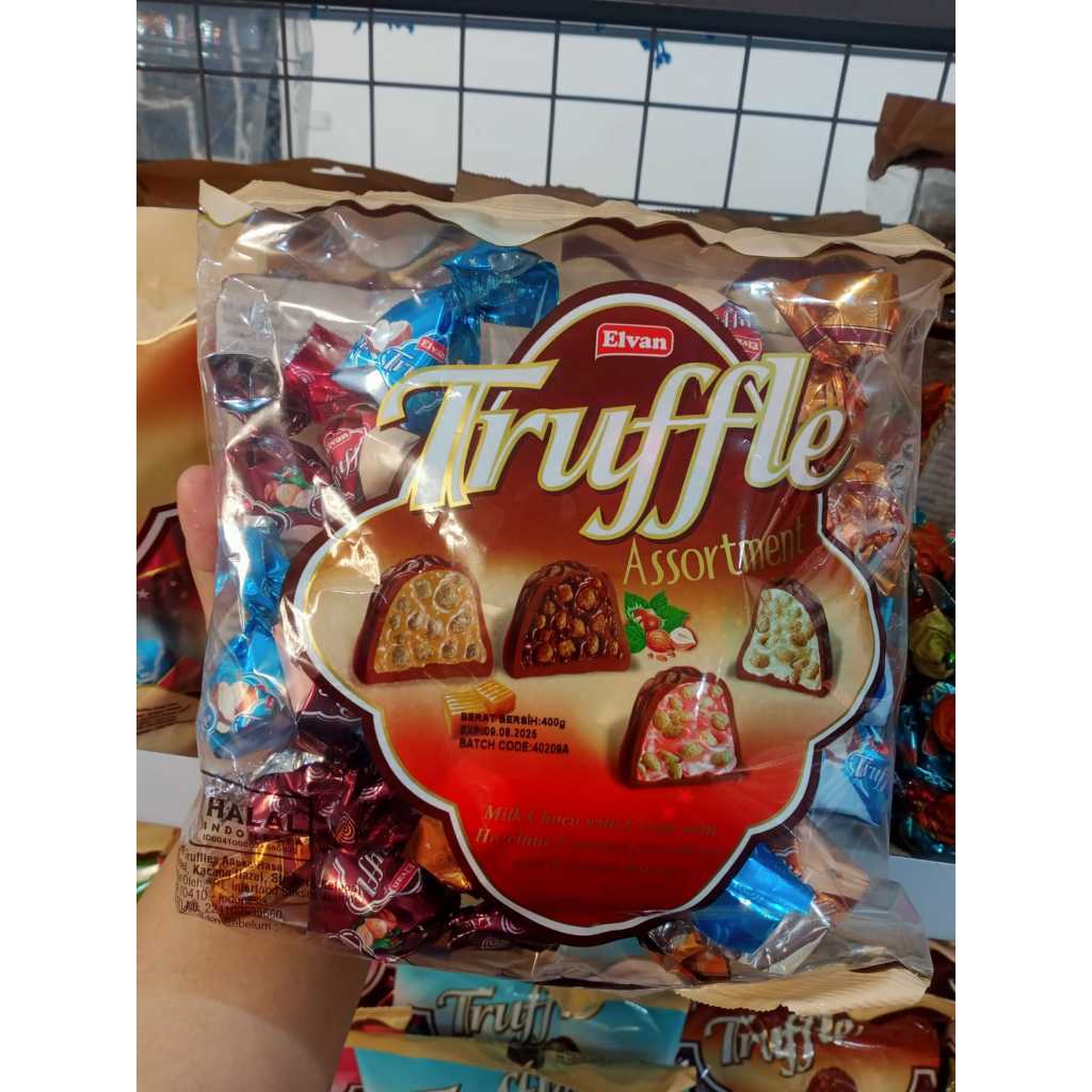 

coklat turki truffle kemasan original /coklat elvan truffle