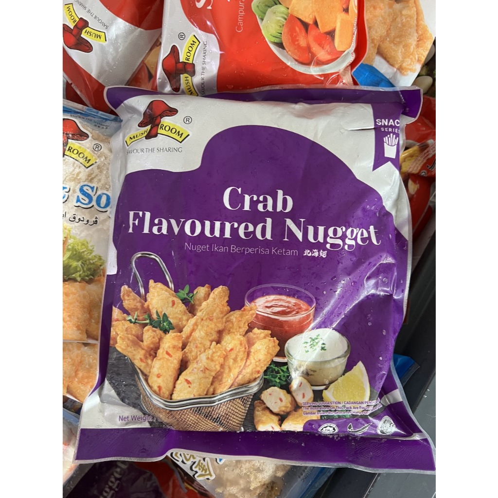 

Crab Nugget Mushroom steamboat 500gr Daging Batam Frozen Mart