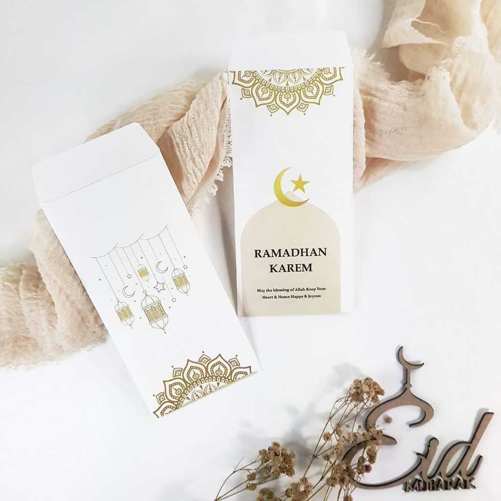 

[PAKET 30 PCS] AMPLOP LEBARAN AESTHETIC / AMPLOP PANJANG / AMPLOP ANGPAU LEBARAN