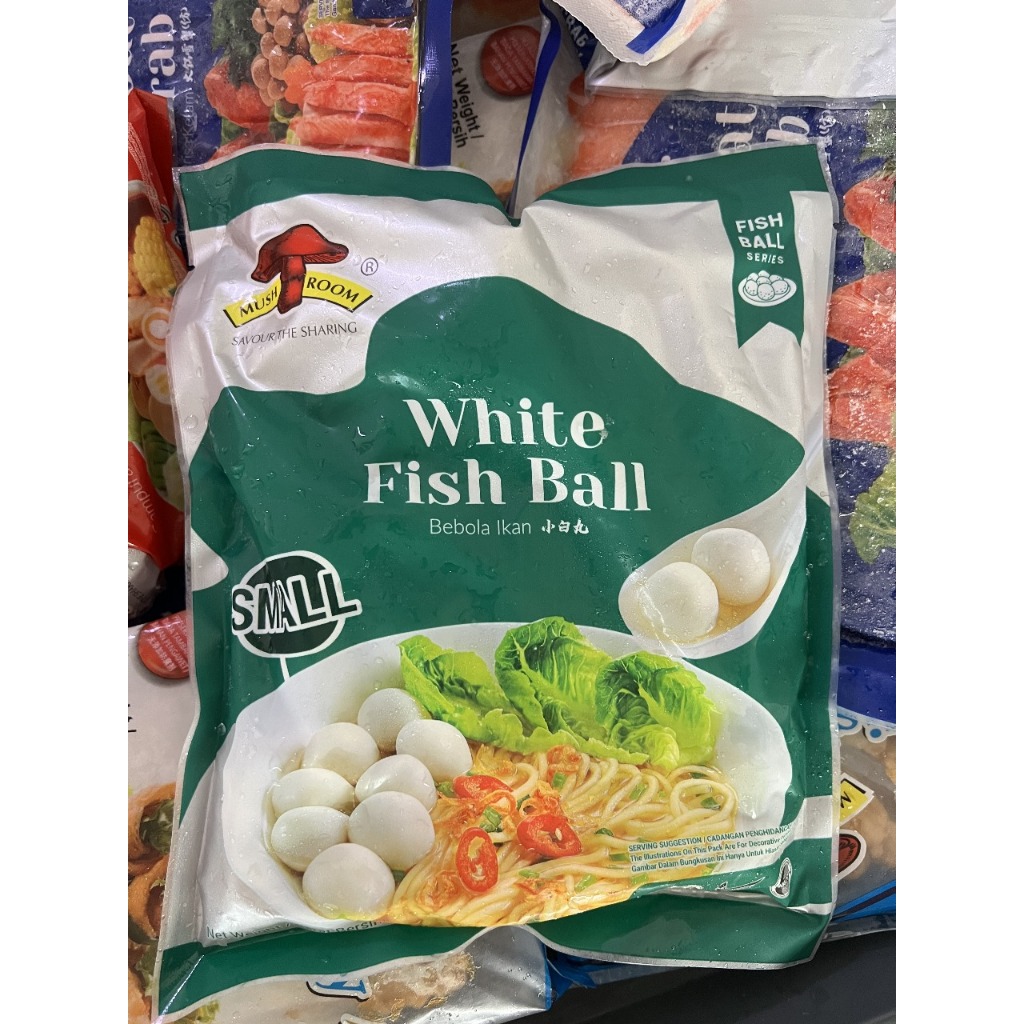 

white fish ball 500gr bakso steamboat terlengkap Daging Batam Frozen Mart