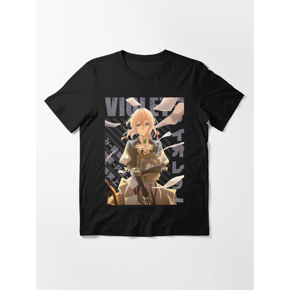 Kaos Polos Kaos Cartoon Violet Evergarden Violet Evergarden TShirt