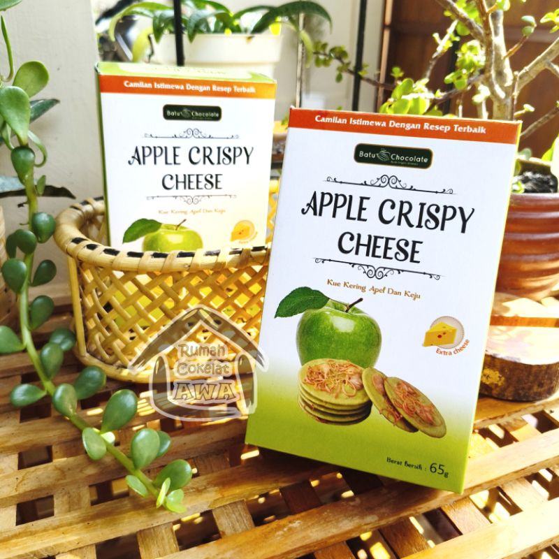 

Apple Crispy Cheese Cookies Kukis Apel yang Krispi dengan Buah Asli Bertabur Keju