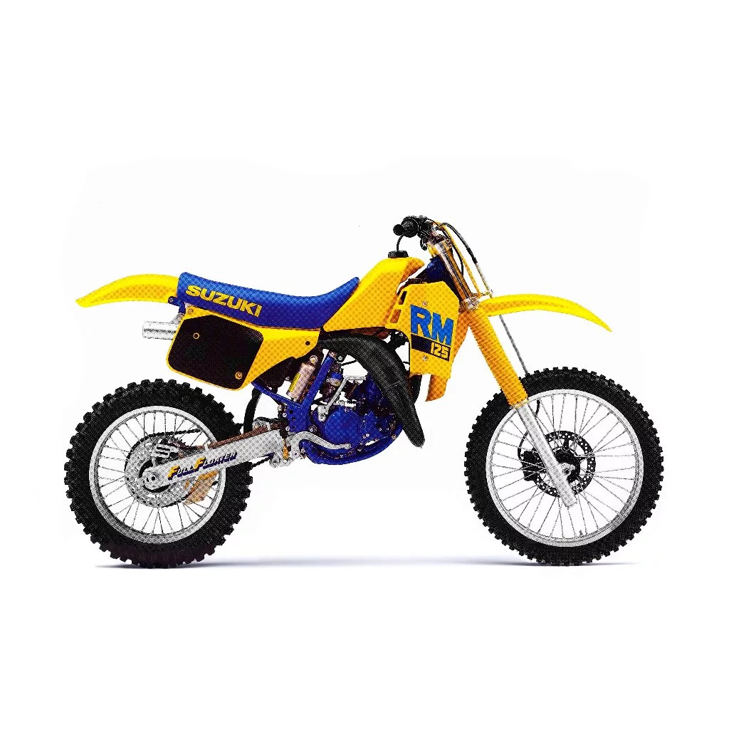 Sticker Decal Suzuki RM125 RM 125 1988 Hatesix