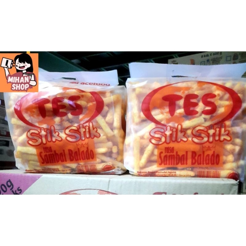 

TES STIK-STIK ECERAN 200 GRAM PER-PACK SAMBAL BALADO