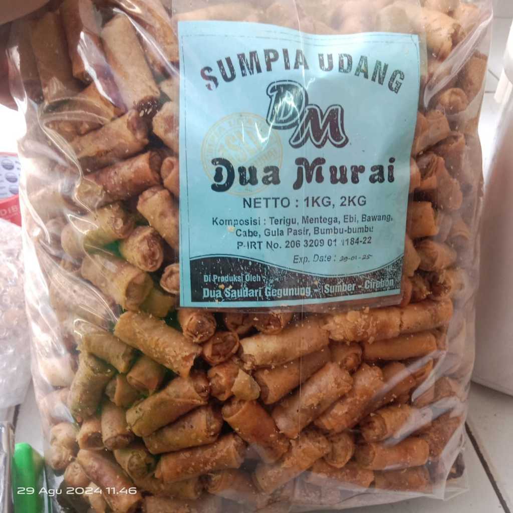 

Sumpia Udang 1kg / Sumpia Abon Rasa Udang / Sumpia Udang Kiloan Sumpia Ebi