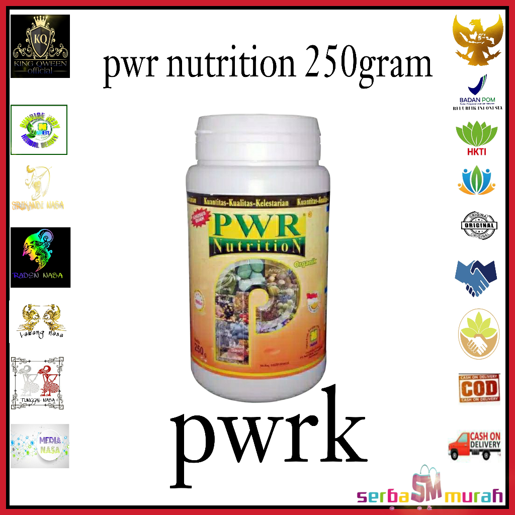 PUPUK Power Nutrition kemasan 250GRM/ Nasa Original / PWRK NASA POWER NASA POWER NUTRITION