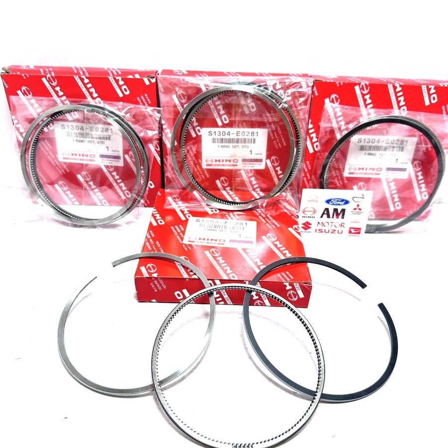RING PISTON ATAU RING SEHER SET RING SEKER TOYOTA HT130 HT 130HT DUTRO 130