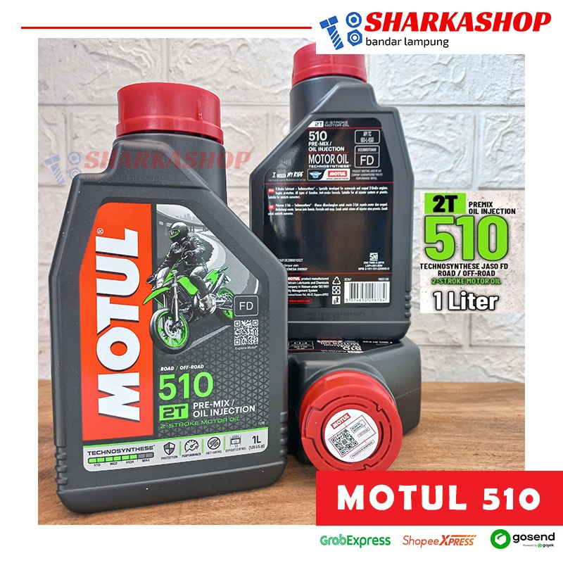 Motul 510 2T - Oli Samping - Olsam - 1 Liter