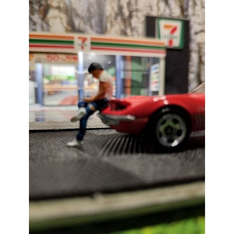 Figure Hotwheels Diorama