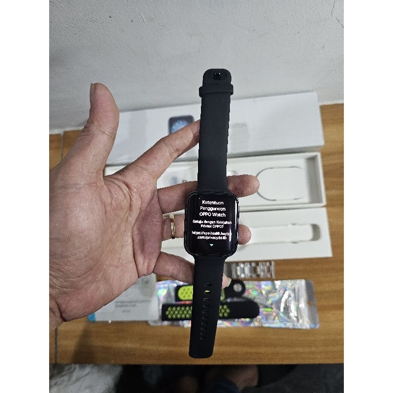 smartwatch oppo 46mm. original, second rasa baru