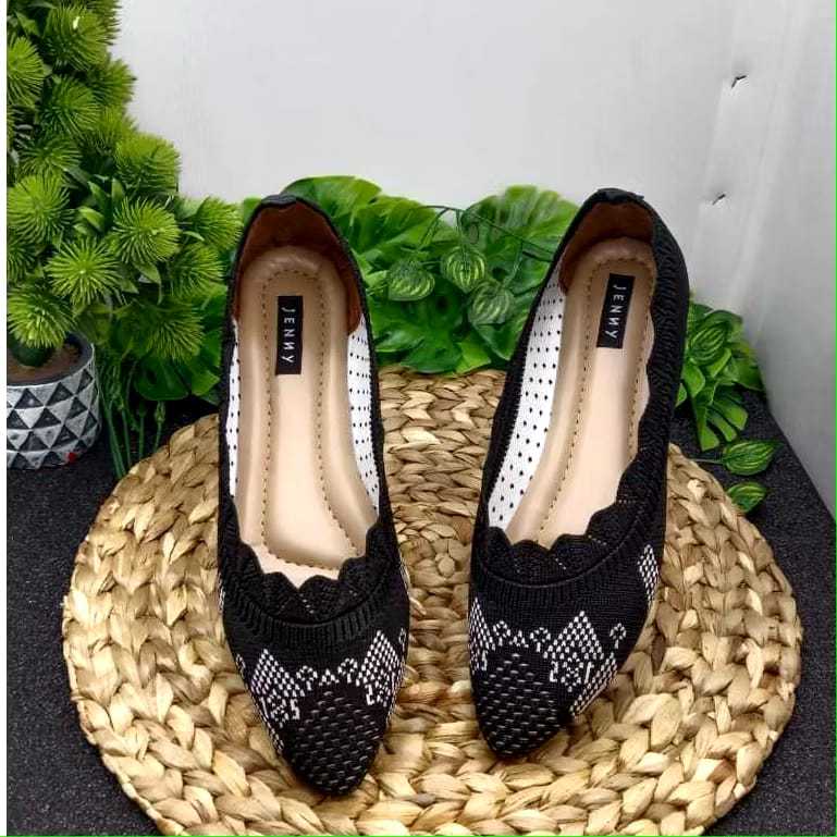 Favorit Sepatu Wanita Balet Rajut Impor