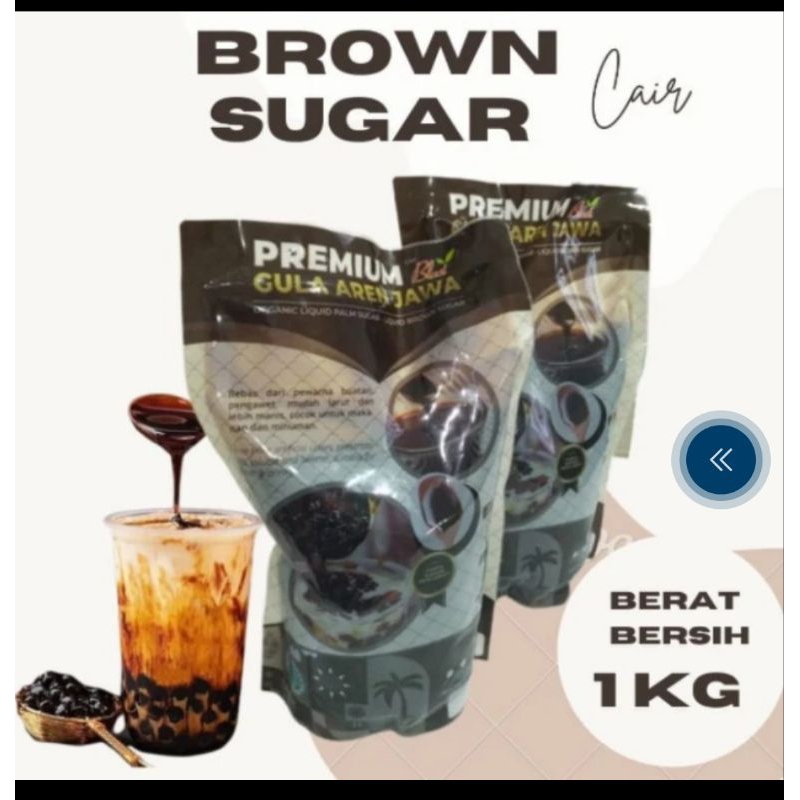 Gula aren cair/ brown sugar 1 kg