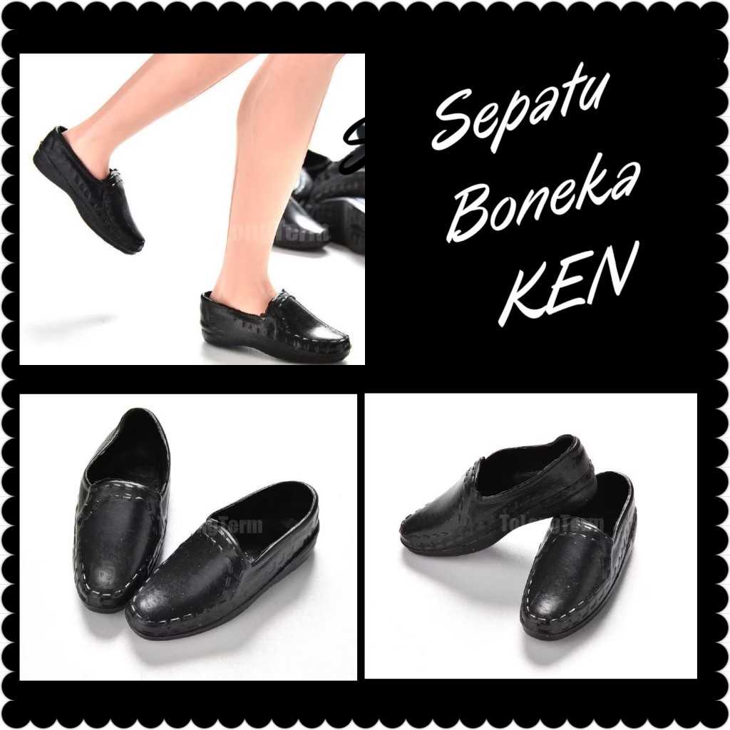 Sepatu Boneka Ken Boneka berbi Cowok Import