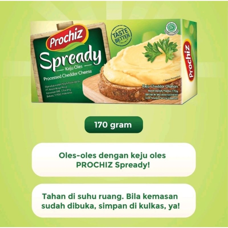 

Prochiz spready keju oles 160g