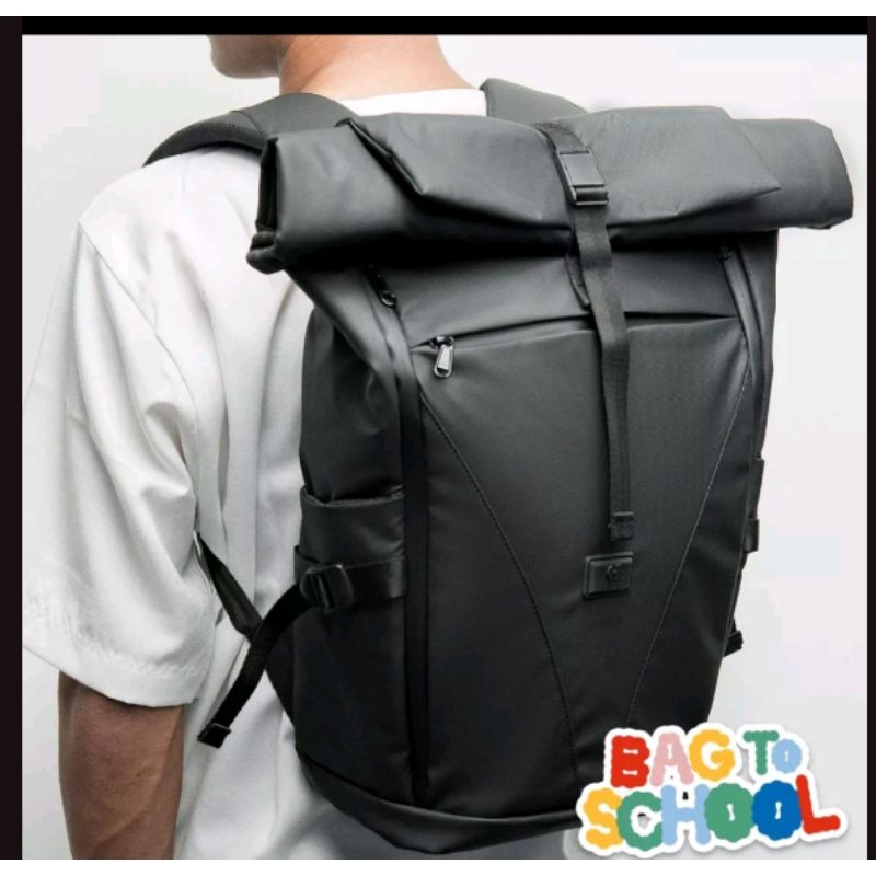 Tas Ransel Pria Anti Air | Backpack Pria Waterproof.. Bisa muat Laptop 14 Inch