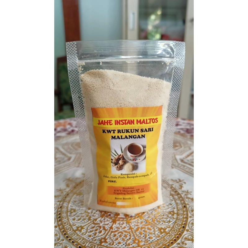 

jahe bubuk instan maltos