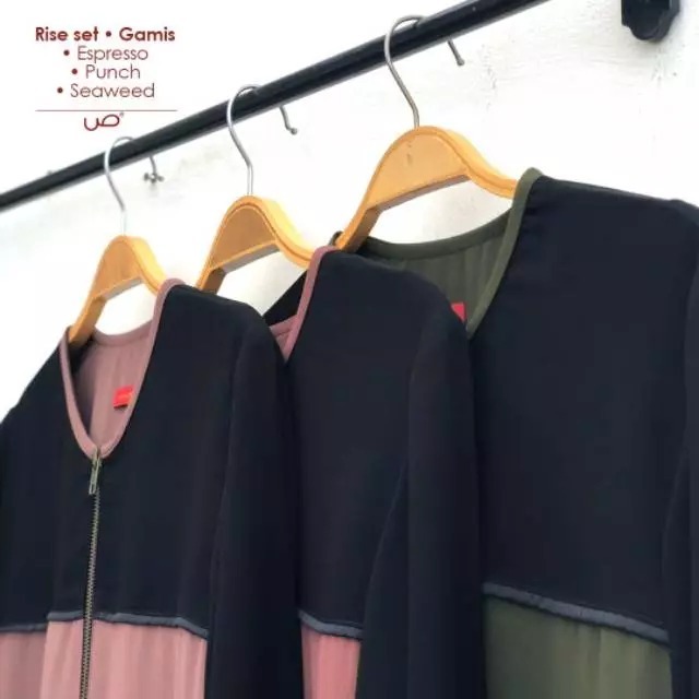 GAMIS RISE SET BY SHAFA HIJAB