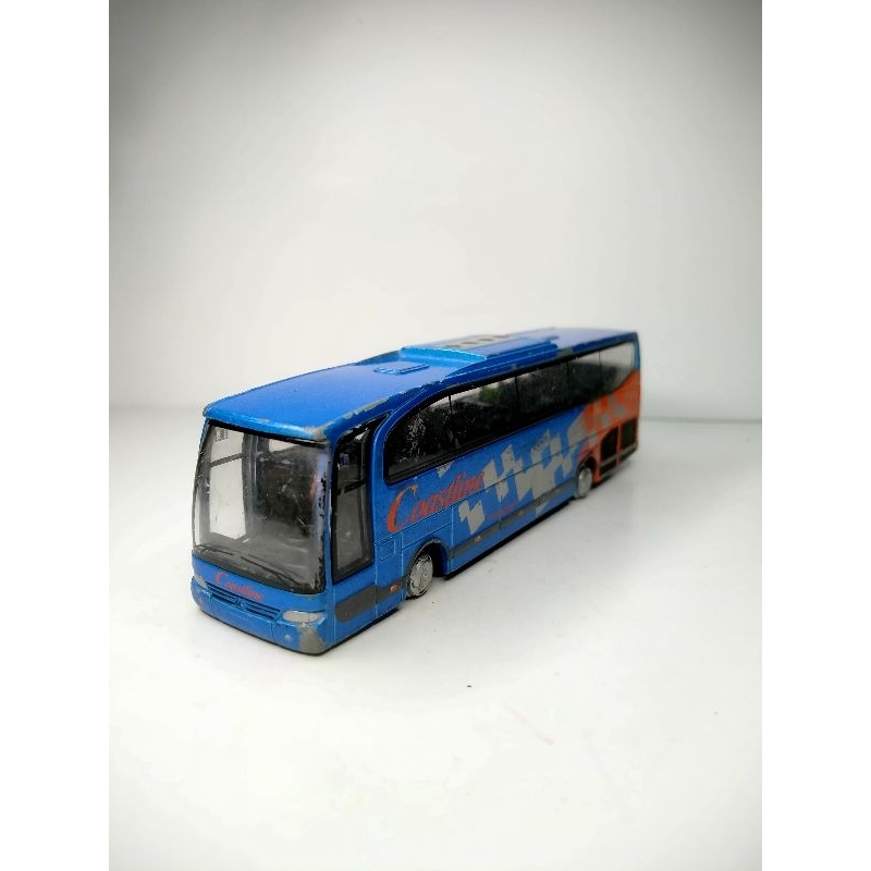 Diecast Realtoy Bus Coastline MB TRAVECO 1/87 Junk bekas ORIGINAL