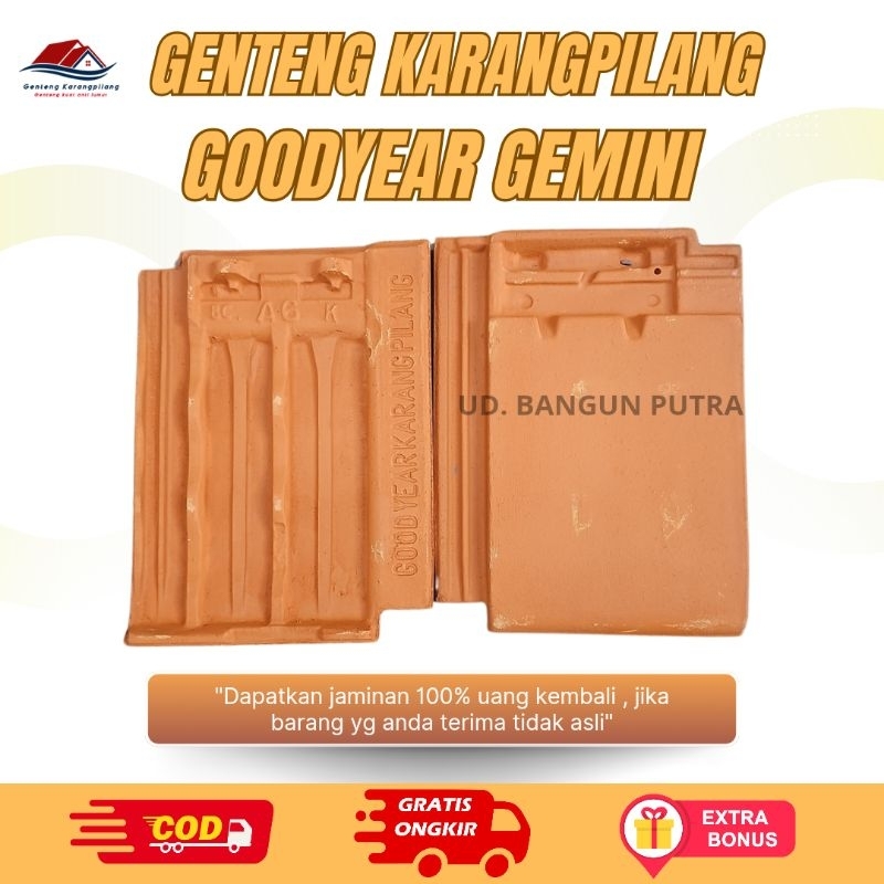 GOODYEAR GEMINI FLAT genteng karangpilang anti lumut