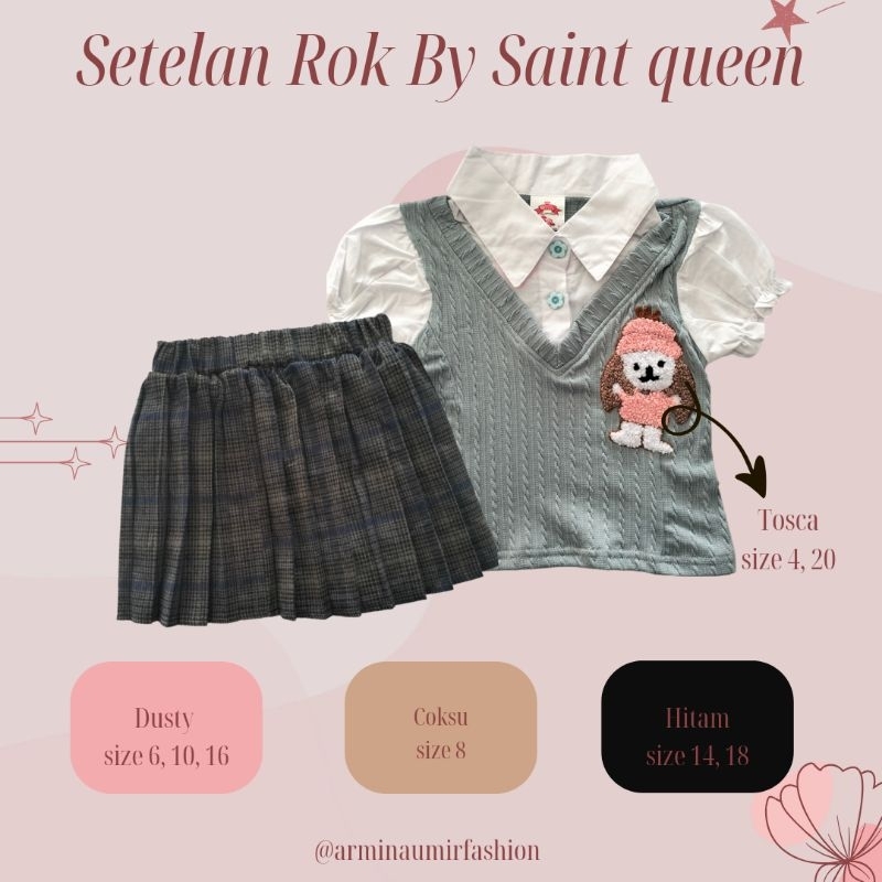 Setelan anak Rok by Saint Queen
