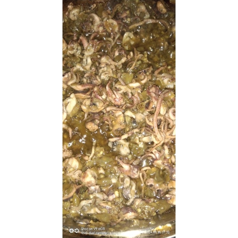 

Cumi Sambal Ijo Jebing 250 gram