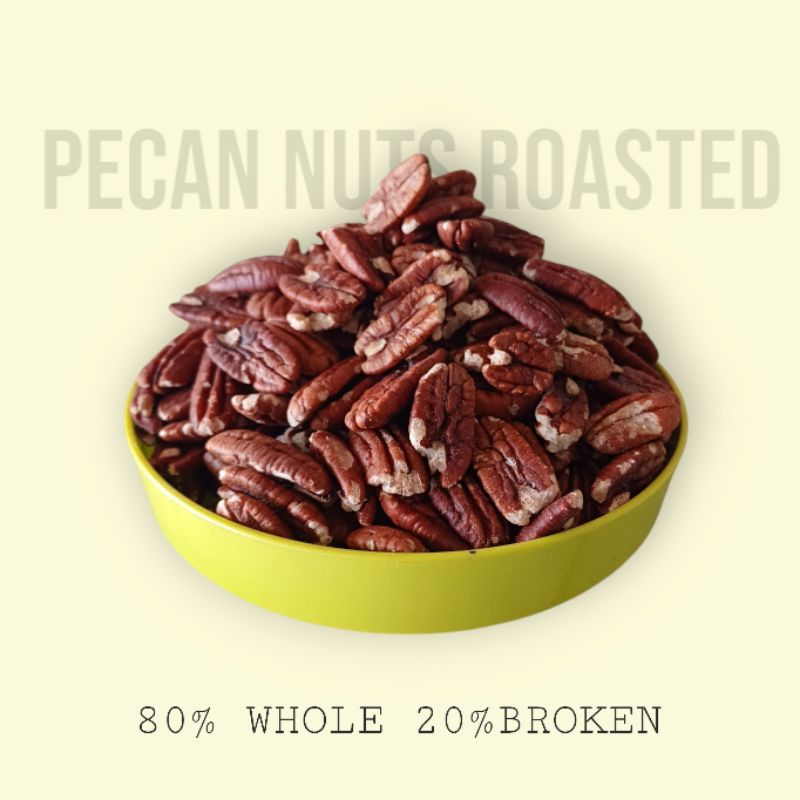 

kacang pecan panggang 500gr roasted pecan nut 500gr premium quality