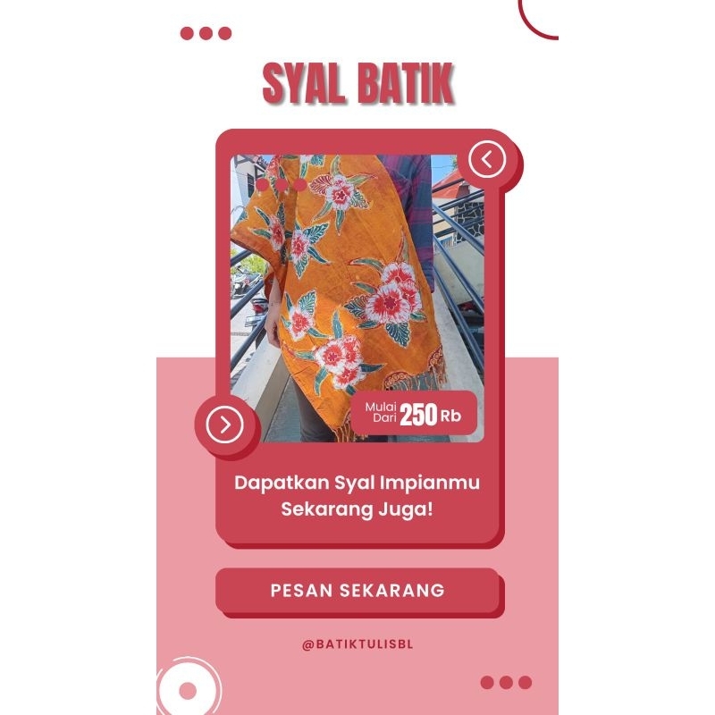 Syal Batik Wanita
