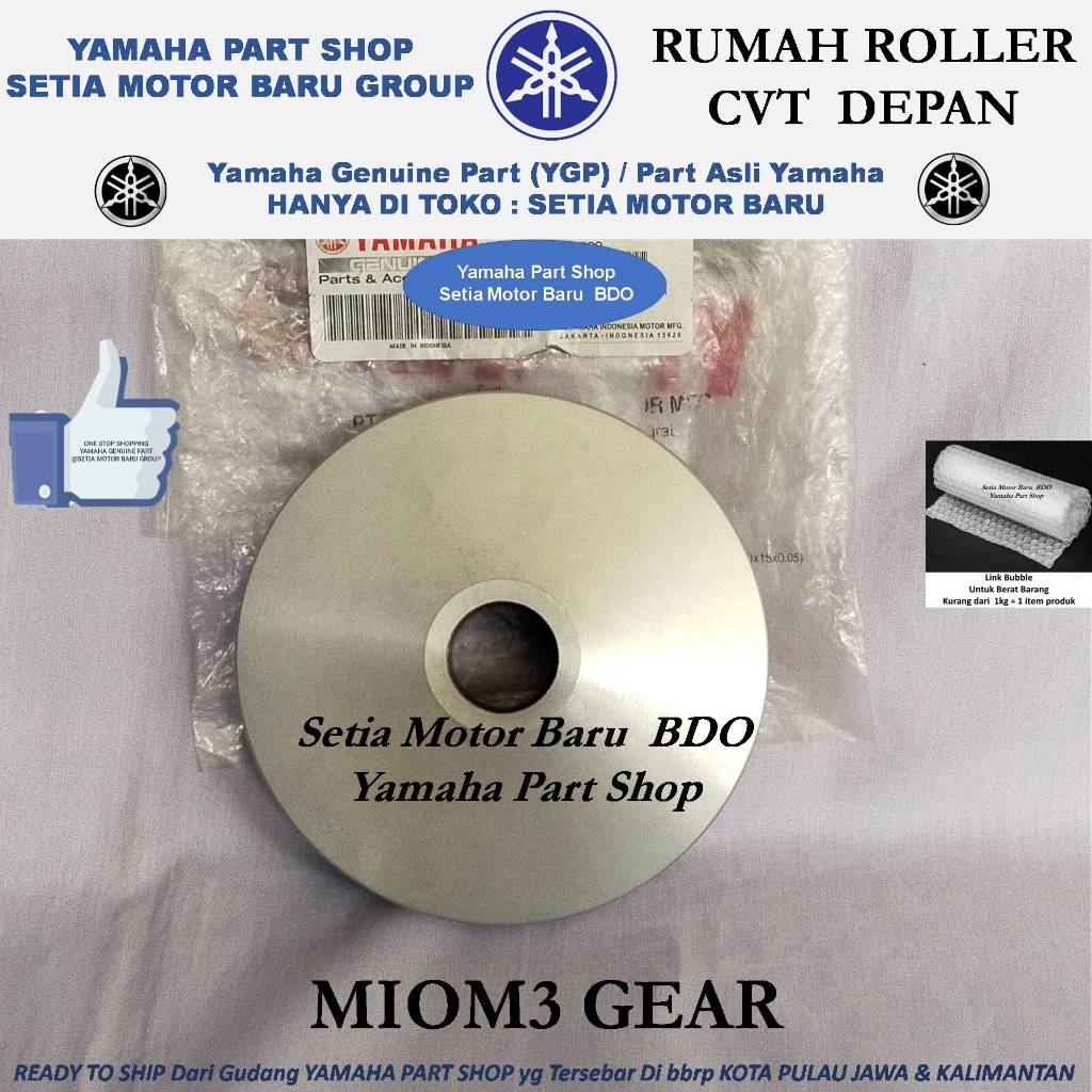 Rumah Roller Roler Pully Puli Cvt Depan MioM3 Mio M3 Gear Ori Asli Yamaha Bandung