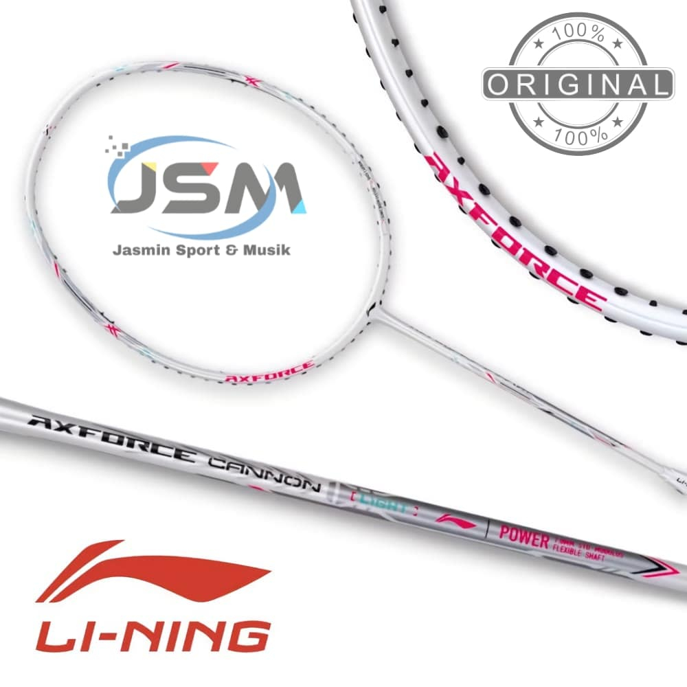RAKET BADMINTON LINING AXFORCE CANNON ORIGINAL