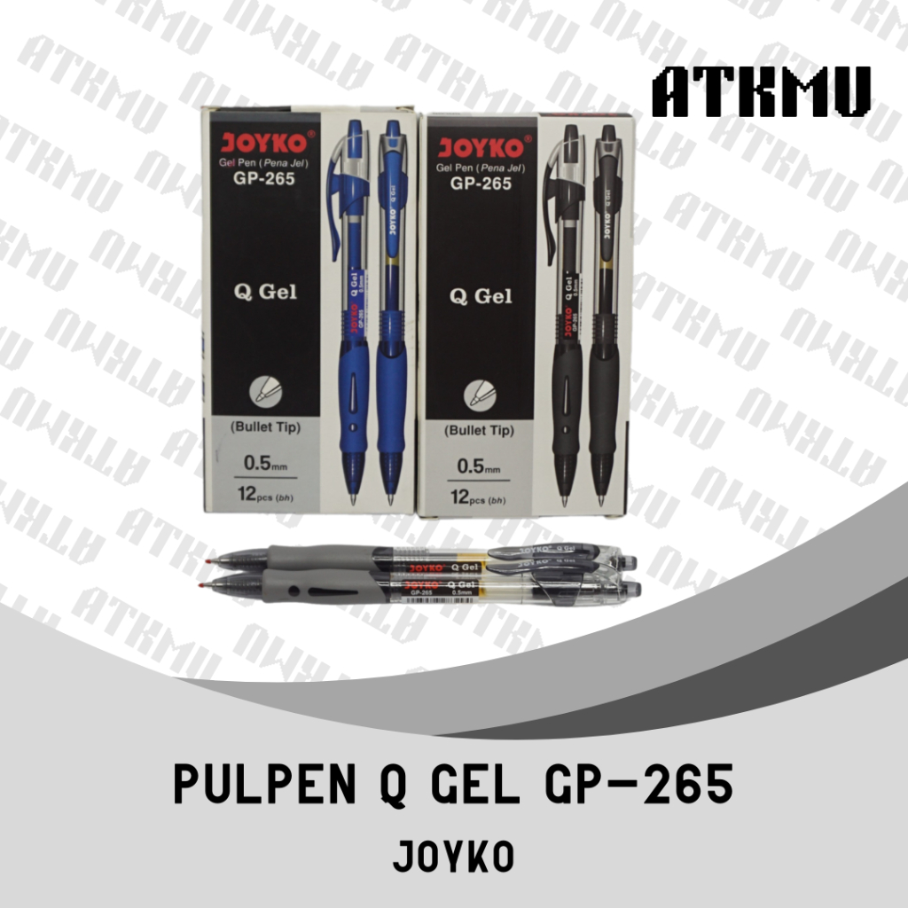 

Pulpen Q Gel 0.5 GP-265 Joyko