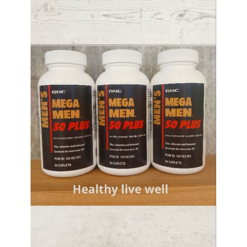 GNC MEGA MEN 50 PLUS 60TABLET