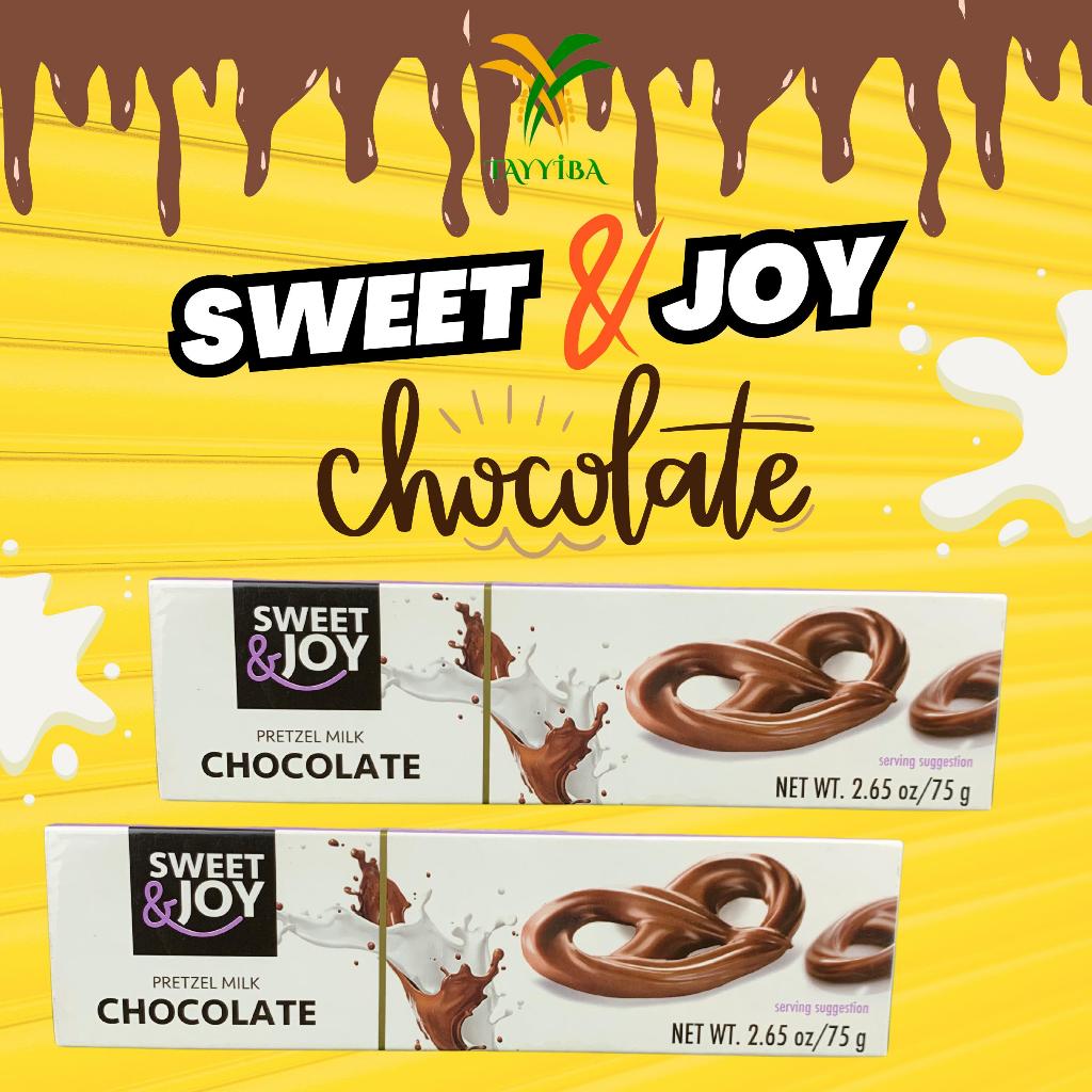 

Sweet & Joy Pretzel Milk Chocolate 75gr | 100% Original Halal BPOM