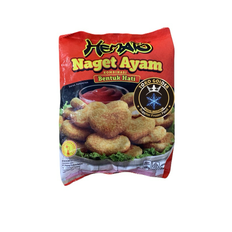 

Hemato nugget bentuk love 500gr