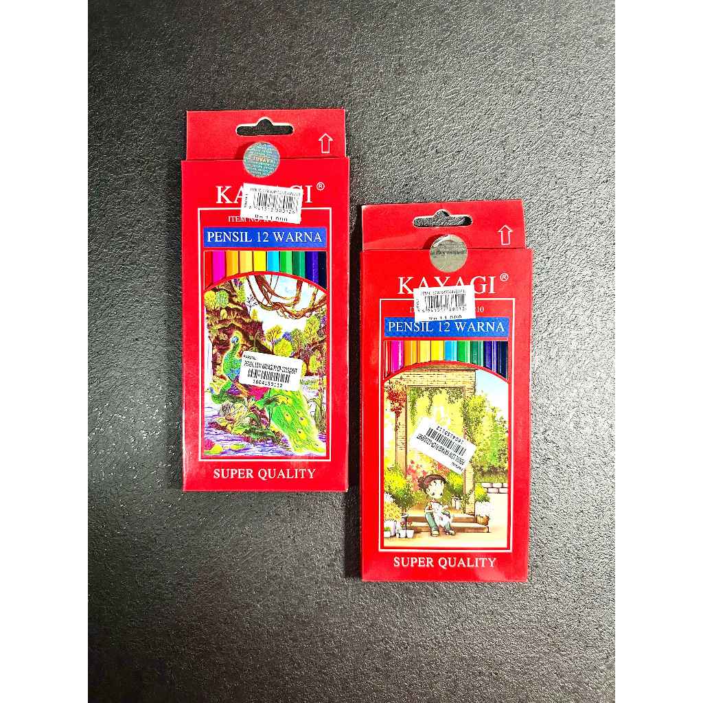 

(SET)Pensil Warna Kayagi PJ CP-1210 12 Warna / Pensil Warna Kayagi 12 Warna
