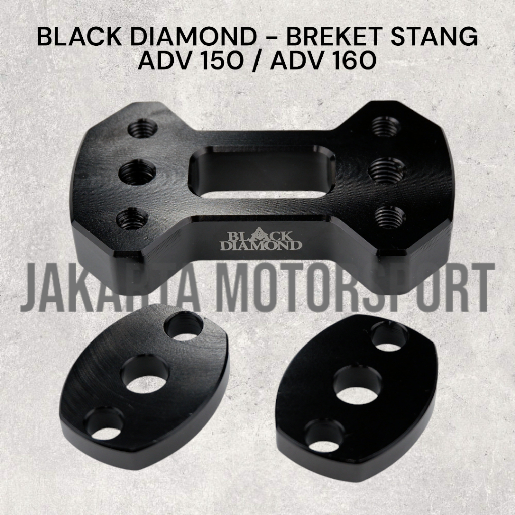 Breket Dudukan Stang CNC ADV 160 / 150 ABS CBS for Stang Jepit / Stang TMAX