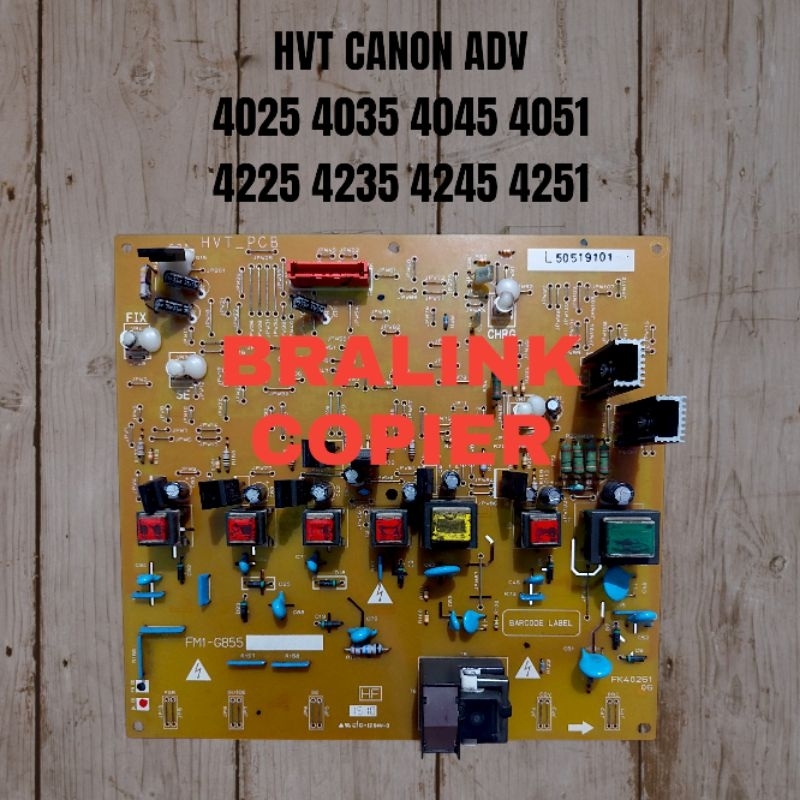 HVT CANON ADV 4051 4045 4035 4025 4251 4245 4235 4225 ir 2520 2525
